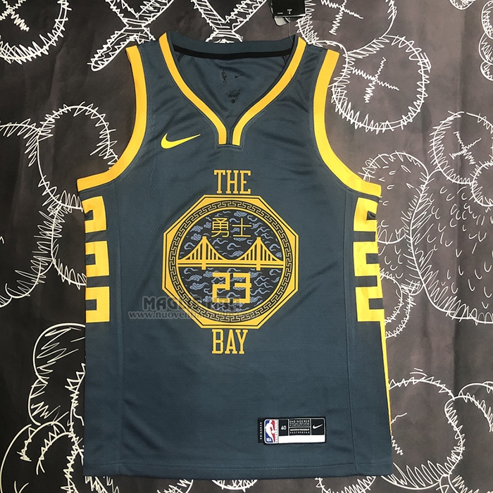 Maglia
 Draymond Green NO 23 Golden State Warriors Citta
 2018-19 Blu
